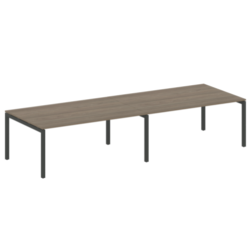 Переговорный стол на П-обр. м/к Metal System Quattro 50БП.ПРГ-2.5 фото 3 Переговорный стол на П-обр. м/к Metal System Quattro 50БП.ПРГ-2.5 фото 3