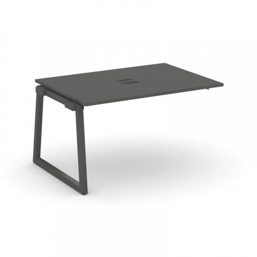 Style Project Проходной наб. элем. перег. стола SN-5T1.NSPRG-002 Акация Лорка/Металл Антрацит/Заглуш фото 27