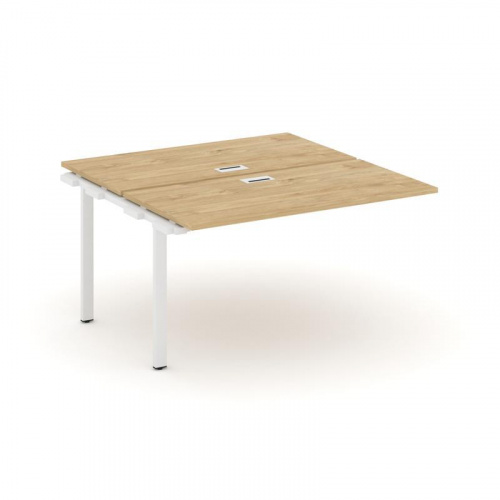 Style Project Проходной наб. элем. SN-6P.DNRS-014 Тиквуд Светлый/Металл Белый 1580*1432*750 фото 28