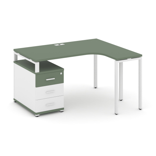 Стол эргономичный с опорной тумбой Concept CN.SA-303(R)