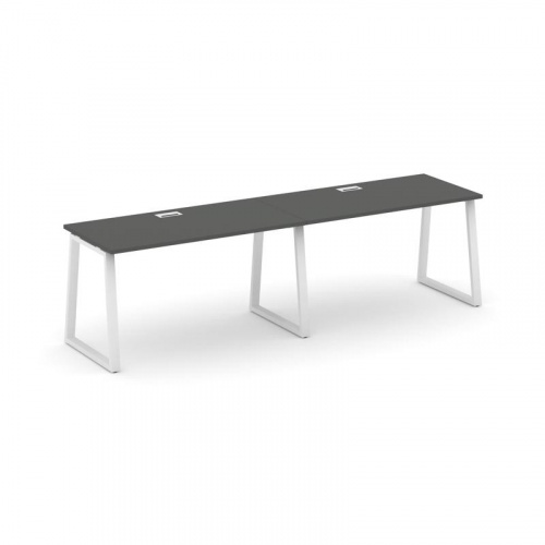 Style Project Рабочая станция 1 сторон. SN-6T1.ORS-022 Акация Лорка/Металл Антрацит/Заглушка Пластик фото 19