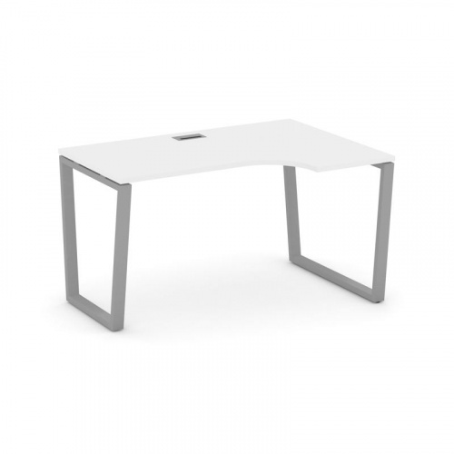 Style Project Стол рабочий эргоном. SN-6T2.SPA-021(R) Акация Лорка/Металл Антрацит/Заглушка Пластик фото 16