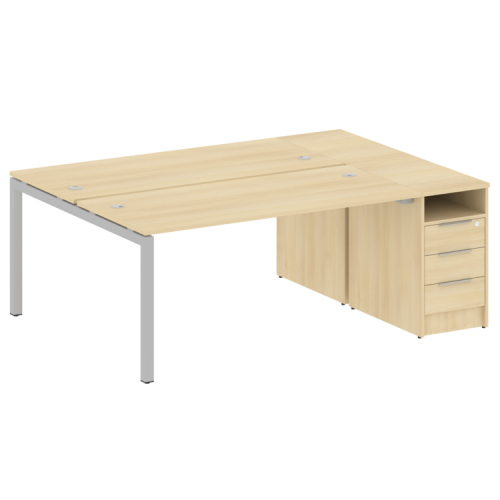 Бенч-система с тумбой на П-обр. м/к Metal System Quattro 50БП.РС-СТП-2.4 фото 11