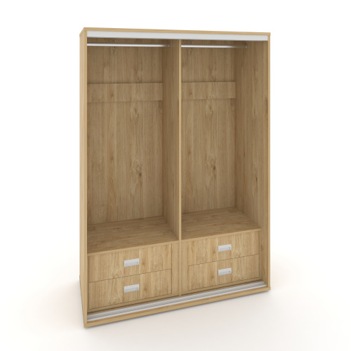 Корпус 2-х секционного шкафа низкого L=1200мм Maris SH.K2-2.2 K3 фото 2