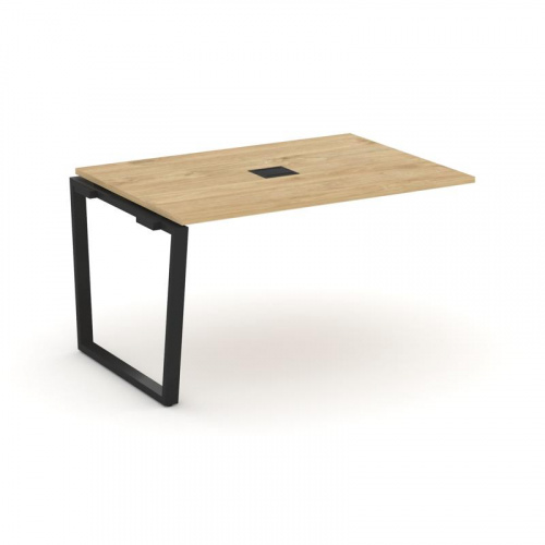 Style Project Проходной наб. элем. перег. стола SN-6T2.NSPRG-001 Акация Лорка/Металл Антрацит/Заглуш