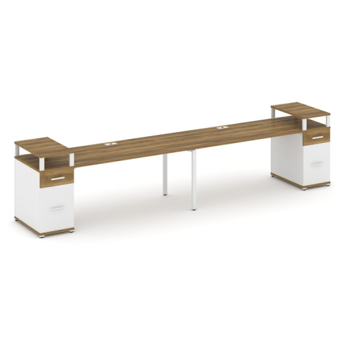 Бенч-система на 2 места с 2 опорными тумбами Concept CN.ORS-432 фото 8