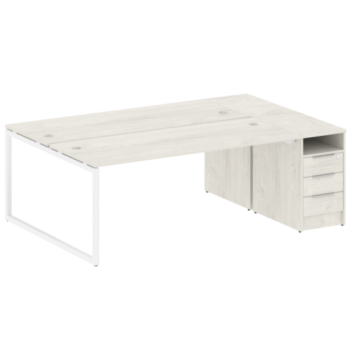 Бенч-система с тумбой на О-обр. м/к Metal System Quattro 40БО.РС-СТП-2.5 фото 4 Бенч-система с тумбой на О-обр. м/к Metal System Quattro 40БО.РС-СТП-2.5 фото 4