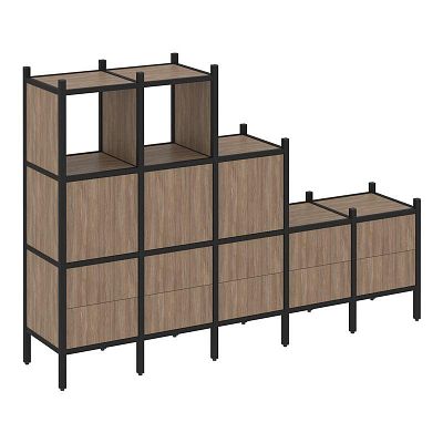 Стеллаж офисный прямой Loft VR.L-19