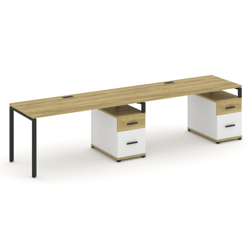 Бенч-система на 2 места с 2 опорными тумбами Concept CN.ORS-316 фото 6