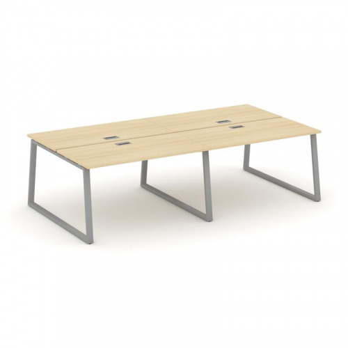 Style Project Рабочая станция 2-х сторон. SN-6T1.DRS-042 Акация Лорка/Металл Антрацит/Заглушка Пласт фото 20