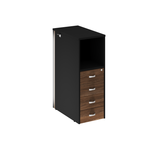 Тумба с подсветкой на 4 ящика Onix Белый O.R-TV-4.S фото 7