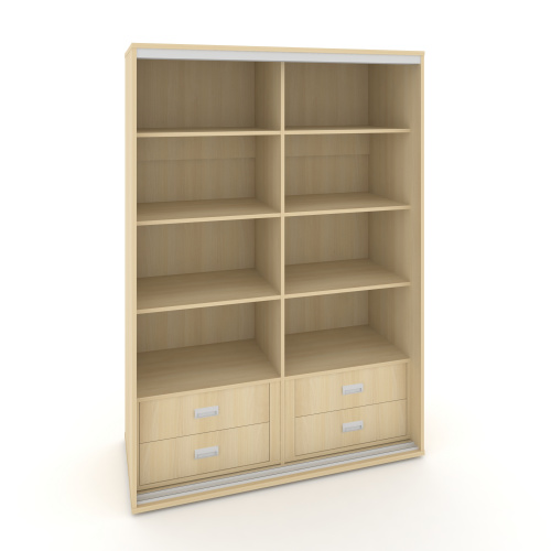 Корпус 2-х секционного шкафа низкого L=1600мм Maris SH.K2-6.2 K6