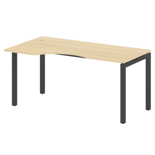 Стол криволинейный левый на П-обр. м/к Metal System Quattro 50БП.СА-1 (L) фото 15