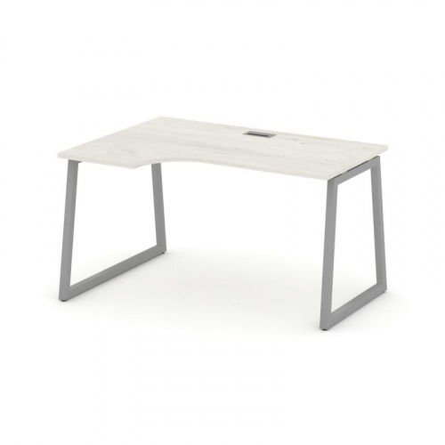 Style Project Стол рабочий эргоном. SN-4T1.SPA-011(L) Акация Лорка/Металл Антрацит/Заглушка Пластик фото 17