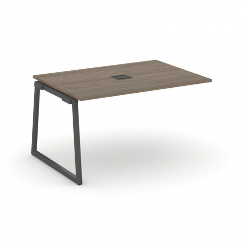 Style Project Проходной наб. элем. перег. стола SN-4T1.NSPRG-003 Акация Лорка/Металл Антрацит/Заглуш фото 25