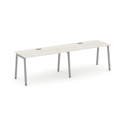 Style Project Рабочая станция 1 сторон. SN-4A.ORS-023 Акация Лорка/Металл Антрацит 2760*800*750 фото 2