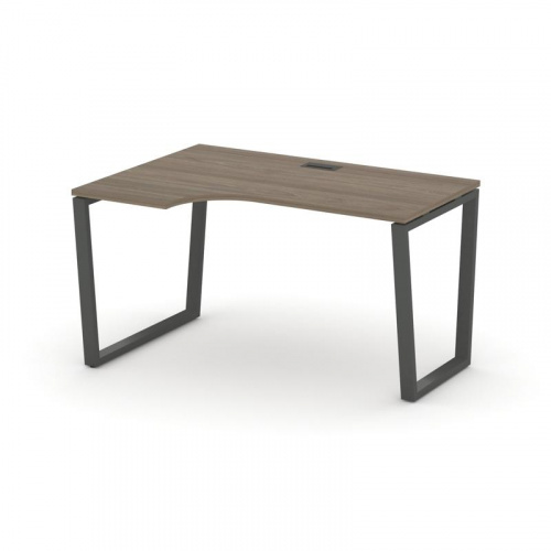 Style Project Стол рабочий эргоном. SN-6T2.SPA-021(L) Акация Лорка/Металл Антрацит/Заглушка Пластик фото 25