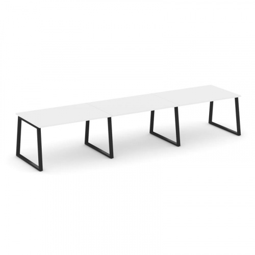 Style Project Стол переговорный SN-6T1.SPRG-023.3 Акация Лорка/Металл Антрацит 4410*980*750 фото 6