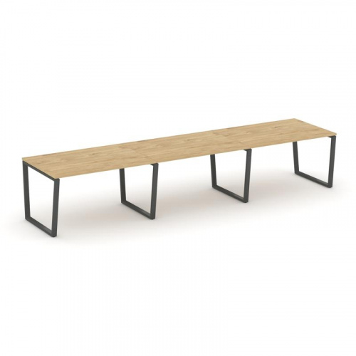 Style Project Стол переговорный SN-6T2.SPRG-023.3 Акация Лорка/Металл Антрацит 4410*980*750 фото 22