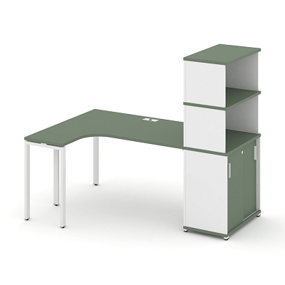 Стол эргономичный с опорным шкафом-купе Concept CN.SA-222(L)
