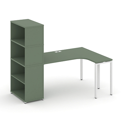 Стол эргономичный с опорным стеллажом Concept CN.SA-208(R)