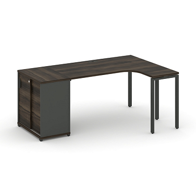 Стол эргономичный с опорным шкафом-купе Concept CN.SA-218(R)