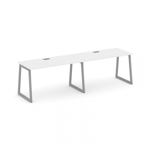 Style Project Рабочая станция 1 сторон. SN-4T1.ORS-023 Акация Лорка/Металл Антрацит/Заглушка Пластик фото 21