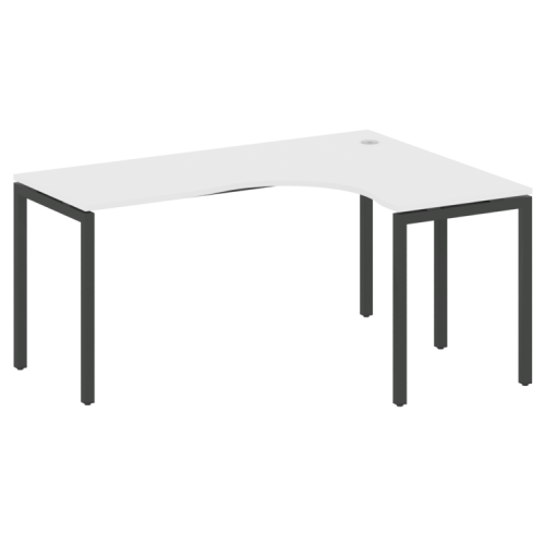 Стол криволинейный правый на П-обр. м/к Metal System Quattro 40БП.СА-4 (R) фото 7 Стол криволинейный правый на П-обр. м/к Metal System Quattro 40БП.СА-4 (R) фото 7