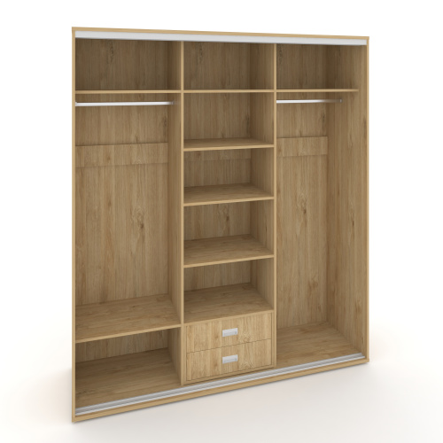 Корпус 3-х секционного шкафа высокого L=2219мм Maris SH.K3-5.1 K1 фото 3