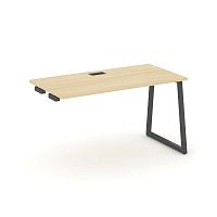 Style Project Стол-приставка к опор. элем. SN-4T1.OPRS-023 Акация Лорка/Металл Антрацит/Заглушка Пла