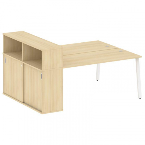 Бенч-система с шкафом-купе на А-обр. м/к Metal System БА.РС-СШК-2.4 фото 8