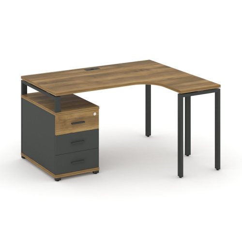 Стол эргономичный с опорной тумбой Concept CN.SA-303(R) Стол эргономичный с опорной тумбой Concept CN.SA-303(R)