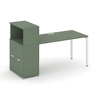 Стол офисный с опорным распашным шкафом Concept CN.SP-228