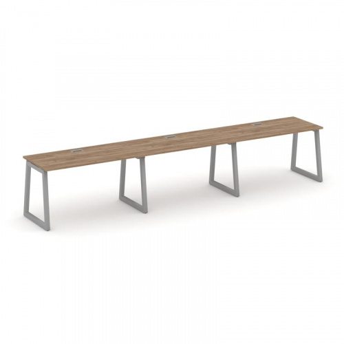 Style Project Рабочая станция 1 сторон. SN-5T1.ORS-033 Акация Лорка/Металл Антрацит/Заглушка Пластик фото 10