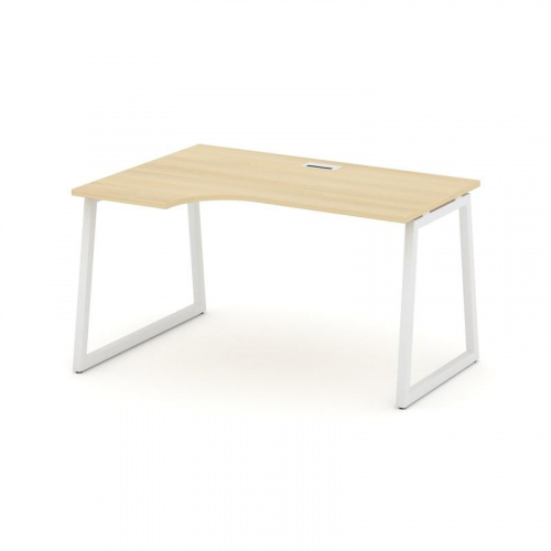 Style Project Стол рабочий эргоном. SN-4T1.SPA-011(L) Акация Лорка/Металл Антрацит/Заглушка Пластик фото 27