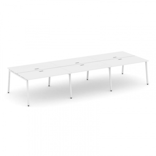 Style Project Рабочая станция 2-х сторон. SN-4A.DRS-074 Антрацит/Металл Антрацит 4740*1432*750 фото 18