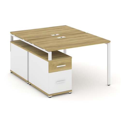 Бенч-система на 2 места с опорной тумбой Concept CN.DRS-306 фото 10