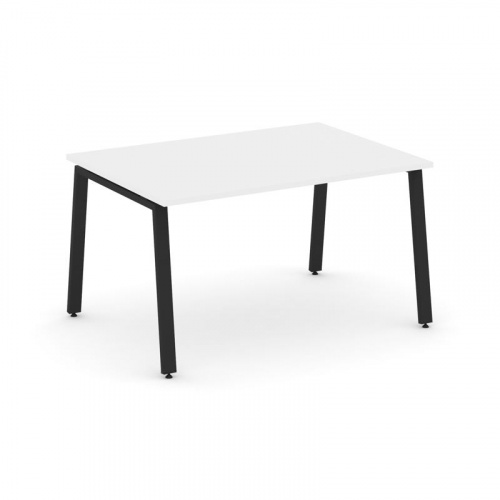 Style Project Стол переговорный SN-6A.SPRG-004.3 Дуб Наварра/Металл Белый 1580*980*750 фото 2