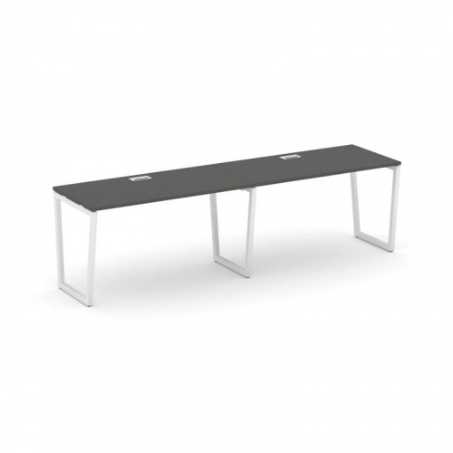 Style Project Рабочая станция 1 сторон. SN-4T2.ORS-021 Акация Лорка/Металл Антрацит/Заглушка Пластик фото 18