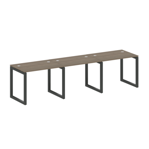 Бенч-система на 3 места на О-обр. м/к Metal System Quattro 50БО.СМ-3.1  фото 2