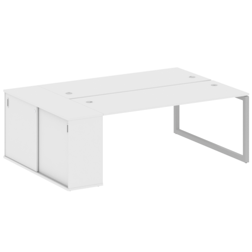 Бенч-система с шкафом-купе на О-обр. м/к Metal System Quattro 50БО.РС-СШК-1.5 фото 10