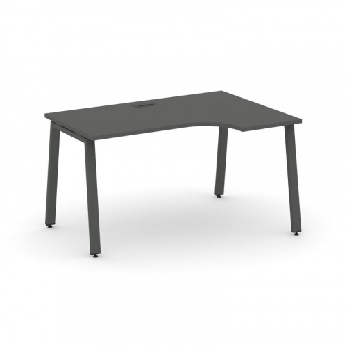 Style Project Стол рабочий эргоном. SN-6A.SPA-021(R) Белый/Металл Антрацит 1380*800/980*750 фото 22 Style Project Стол рабочий эргоном. SN-6A.SPA-021(R) Белый/Металл Антрацит 1380*800/980*750 фото 22