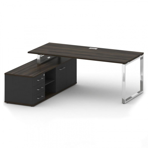 Стол руководителя с опорной греденцией Shift SK.SRG-200 (L) фото 3