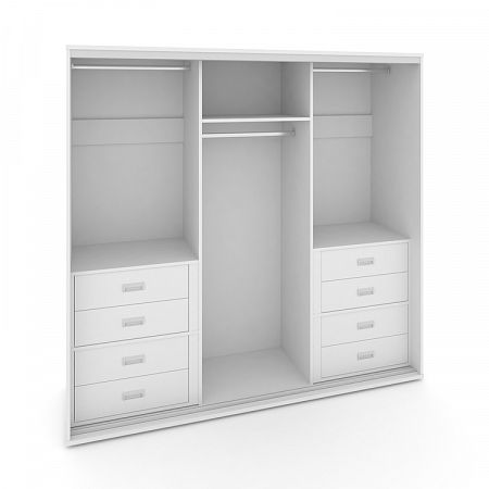 Корпус 3-х секционного шкафа низкого L=2369мм Maris SH.K3-6.2 K5