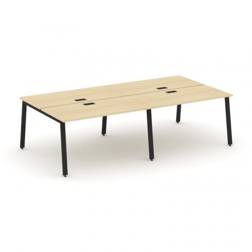 Style Project Рабочая станция 2-х сторон. SN-6A.DRS-032 Акация Лорка/Металл Белый 2360*1232*750 фото 6