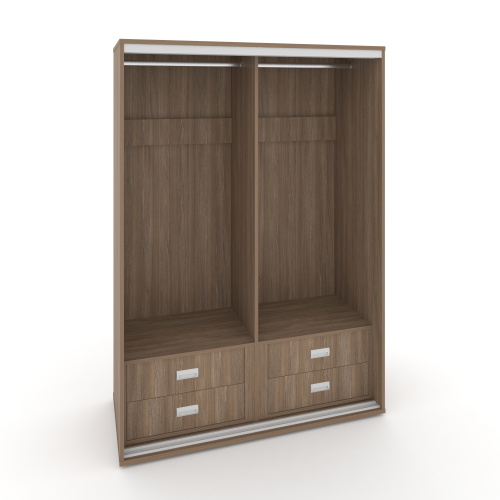 Корпус 2-х секционного шкафа низкого L=1200мм Maris SH.K2-2.2 K3 фото 4