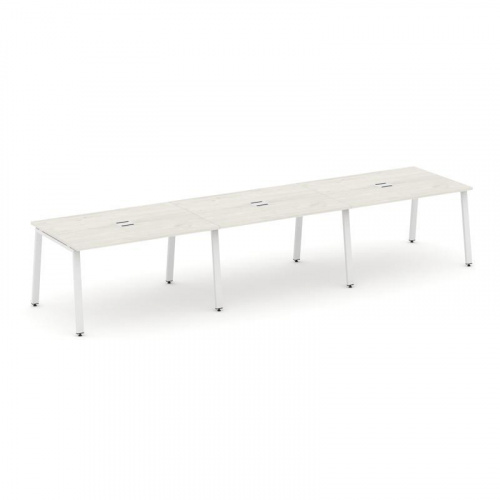 Style Project Стол переговорный SN-6A.SPRG-021 Белый/Металл Антрацит 2940*980*750 фото 20