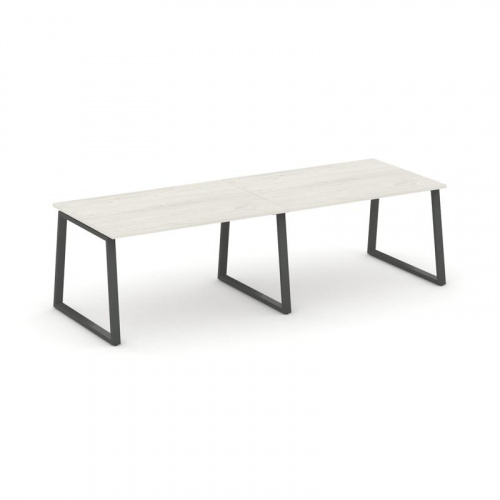 Style Project Стол переговорный SN-6T1.SPRG-011.3 Акация Лорка/Металл Антрацит 1960*980*750 фото 24