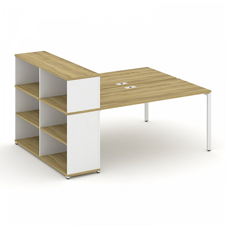 Бенч-система с опорным стеллажом с надставкой Concept CN.DRS-212