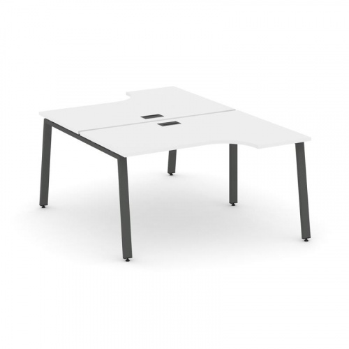 Style Project Рабочая станция эргоном. SN-6A.DRPA-002 Тиквуд Светлый/Металл Антрацит 1580*1232/1992* фото 21